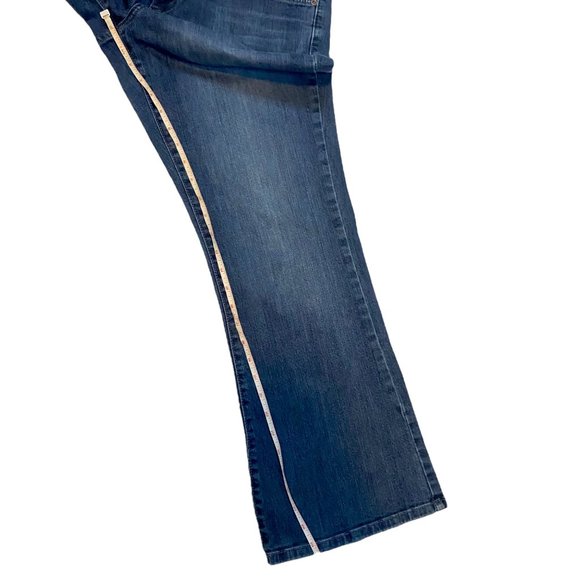 Calvin Klein Bootcut Mid Rise Jeans - Picture 13 of 16